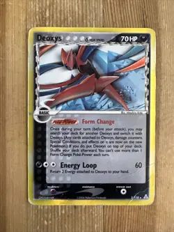 Deoxys Holo 3/110 - EX Holon Phantoms Pokemon Card TCG DAMAGED #2 - Image 1