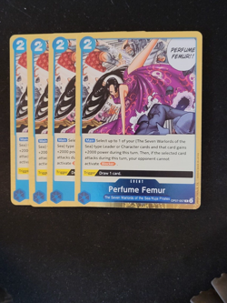 4x Perfume Femur OP07-057 R 500 Years in the Future One Piece Card TCG English - Image 1