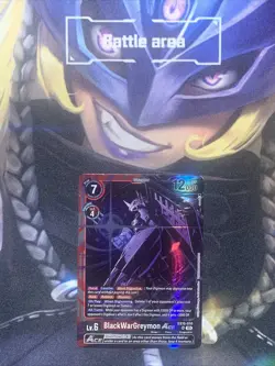 Digimon Card Game BlackWarGreymon ACE EX10-010 SR Foil - Image 1