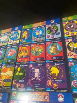 11 Uncut sheets Pokemon Cards Burger King Pokemon Movie Card Promo 1999 - Image 4