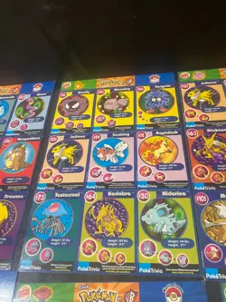11 Uncut sheets Pokemon Cards Burger King Pokemon Movie Card Promo 1999 - Image 5