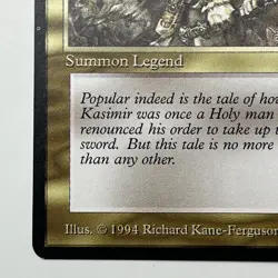 Kasimir the Lone Wolf LP, English MTG Legends - Image 5