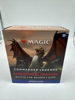 Magic The Gathering Commander Legends Battle For Baldur's Gate Prerelease Pack - Image 1
