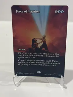 Force Of Negation (Borderless) - MTG Avatar: The Last Airbender - Foil - 0013 NM - Image 1