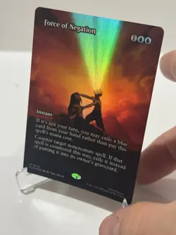 Force Of Negation (Borderless) - MTG Avatar: The Last Airbender - Foil - 0013 NM - Image 2