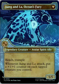 Aang, Swift Savior (Showcase) R Avatar: The Last Airbender 347 NM Foil Magic - Image 2