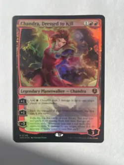 Chandra, Dressed to Kill M Innistrad Remastered # 148 NM Foil - Image 1