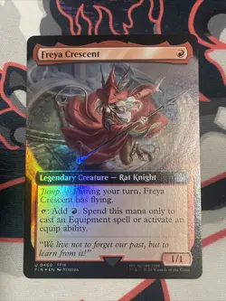 Freya Crescent - Extended Art Foil #460 - Final Fantasy MTG - Image 1