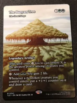 The Banyan Tree / The Great Henge - Borderless - TLE - MTG - EN - NM - 0041 - Image 1