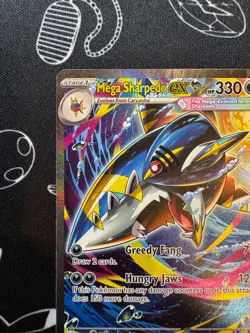 Mega Sharpedo EX 127/094 Pokemon TCG Phantasmal Flames Special Illustration Rare - Image 2