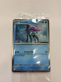 Suicune (Sealed EB Games Promo) 26/94 Phantasmal Flames PFL Pokemon TCG EN - Image 1