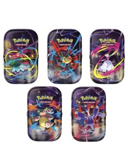Pokemon TCG Mega Heroes Mini Tin Display Factory Sealed 10 Mini Tins - Image 3