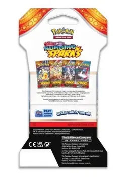 Pokemon TCG: Scarlet & Violet - Surging Sparks Sleeved Booster Pack Random Art - Image 2