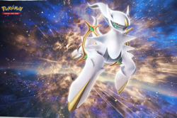 Arceus VSTAR UPC Pokemon Playmat GameStop Exclusive Premium Collection NIB - Image 2