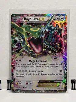 Pokemon TCG Rayquaza EX XY66 Black Star Promo - Image 1
