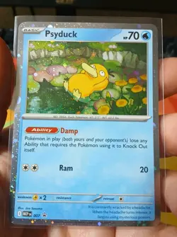 Psyduck 007 Cosmos Holo Black Star Promo Pokemon Mega Evolution Promos - Image 1