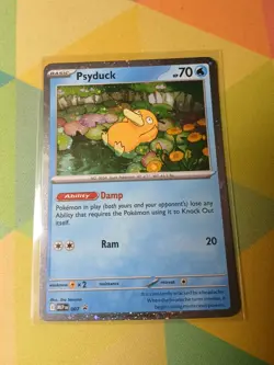 Psyduck 007 Cosmos Holo Black Star Promo Pokemon Mega Evolution Promos - Image 2