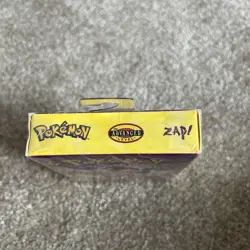 FACTORY SEALED 1999 Pokemon Zap Base Set Theme Deck (ShadowlessU) Nice Box 742818060189 - Image 3