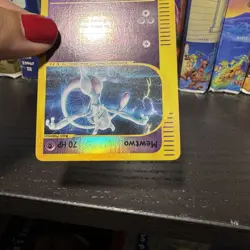 2002 Pokemon Expedition Mewtwo 20/165 - Reverse Holo LP - Image 3