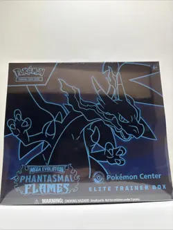 Pokemon TCG Pokemon Center Phantasmal Flames Elite Trainer Box ETB Exclusive - Image 1
