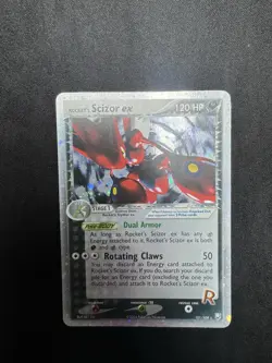 Pokemon Rocket's Scizor Ex #101 Holo EX Team Roket Returns 2004 English Exc Nm - Image 2