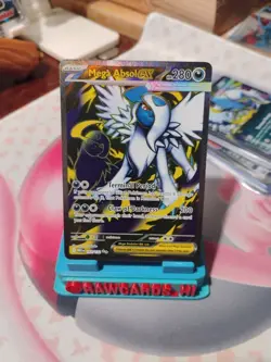 Mega Absol ex Full Art Ultra Rare 161/132 Pokemon Mega Evolution English NM - Image 1