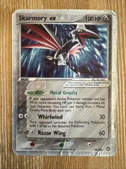 Skarmory Ex - 98/108 - Pokemon Power Keepers Ultra Rare VERY DAMAGED - Image 1