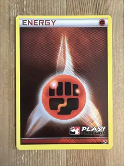 Fighting Energy - 110/114 - Play! Pokemon Promo Pokemon Black and White VLP - Image 1