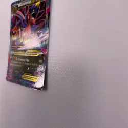 Pokemon TCG M Garchomp EX XY168 Black Star Promo Mega Full Art Holo 2016 - Image 3