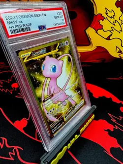 PSA 10 Gem Mint Mew EX 2023 Hyper Rare Pokemon 151 HR 205/165 - Image 4