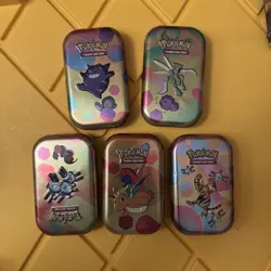 Pokemon TCG Accessories Lot ETB Box, Sleeves, Tins, Dice, Damage Counters, Misc. - Image 4