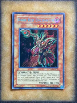 Yugioh Dark Red Enchanter PTDN-EN097 Secret Rare NM - Image 1