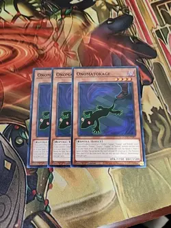 3X Onomatokage (DOOD-EN007) - Common - 1st Edition NM Yugioh - Image 1