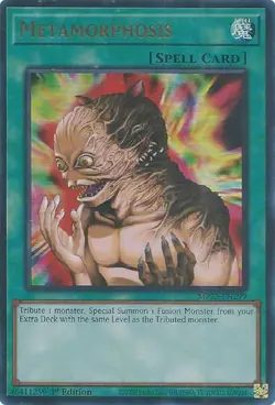 x1 Metamorphosis - MP25-EN299 - Ultra Rare - 1st Edition Yu-Gi-Oh! M/NM - Image 1