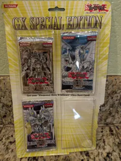 GX SPECIAL EDITION BOOSTER PACK YU-GI-OH ELEMENTAL ENERGY CYBERNETIC EVOLUTION - Image 1