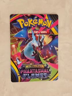 Phantasmal Flames Trainer Tip Card Mega Charizard X - Image 1