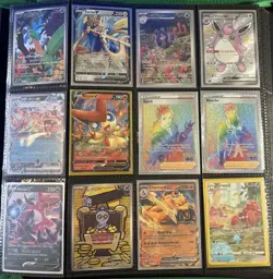 Pokemon TCG - Lot of 8 Cards - 5 EX + 3 V Cards OR BETTER - NM - Image 1