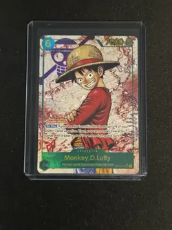 Monkey D. Luffy (parallel) OP13-118 One Piece Card Game Carrying On His Will - Image 1