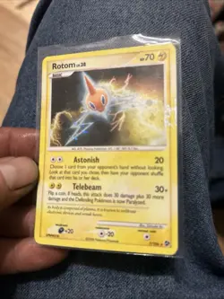 Pokemon ROTOM Card 7/106 Holo Rare Great Encounters LP Unlimited LP ? - Image 1