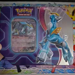 Pokemon Trading Card Games Paradox Destinies Iron Crown EX Tin - Image 1