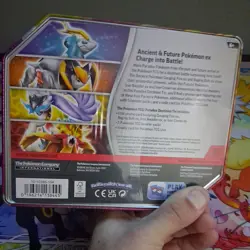 Pokemon Trading Card Games Paradox Destinies Iron Crown EX Tin - Image 2