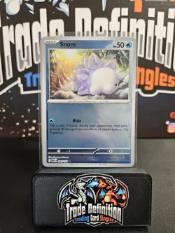 042/132 Snom : (Reverse Holo) Card : Mega Evolution : Pokemon TCG - Image 1