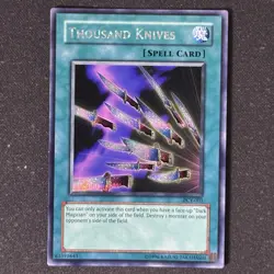 Yu-Gi-Oh! Thousand Knives Secret Rare Spell Card PCY-003 - Image 2