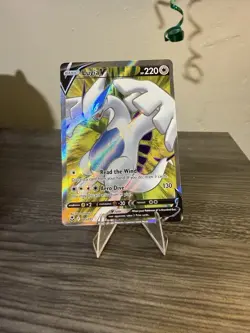 Pokemon Lugia v TCG Silver Tempest Holo Ultra Rare Card 185/195 - Image 1