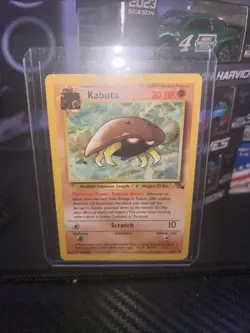 Pokemon TCG Kabuto Fossil 1st Edition Common Card 50/62 - Image 2