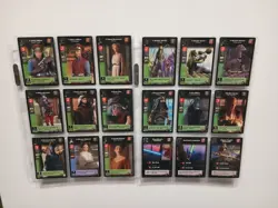 YOUNG JEDI CCG BATTLE OF NABOO COMPLETE SET - 140 CARDS NM - Decipher 2000 - Image 3