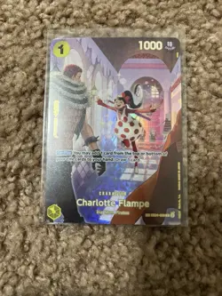 One Piece Card Game - Charlotte Flampe - SP OP10 - EB01-056 - English NM - Image 1