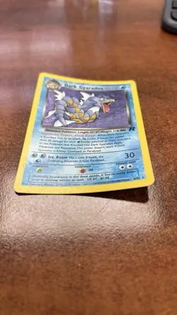 Pokemon TCG Dark Gyarados Holo Card 8/82 WOTC Team Rocket - Good Condition - Image 3