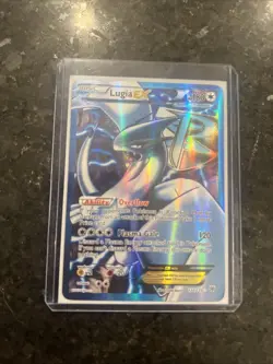 Pokemon Lugia EX TCG Team Plasma Storm 134/135 Secret Rare Card Full Art - Image 2