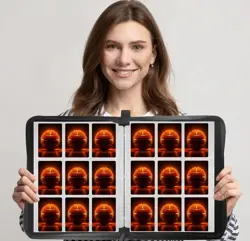 900 Pockets Basketball Trading Card Binder, Card Binder Album Folder with 50 ... - Image 2